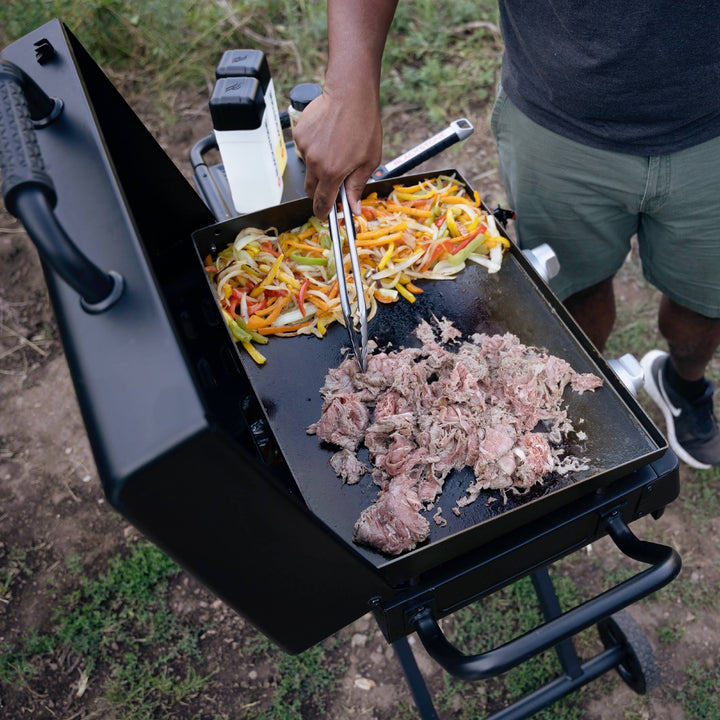 Blackstone 22" Culinary Griddle with X-Frame Legs 2-Burner Liquid Propane Flat Top Grill | 2015