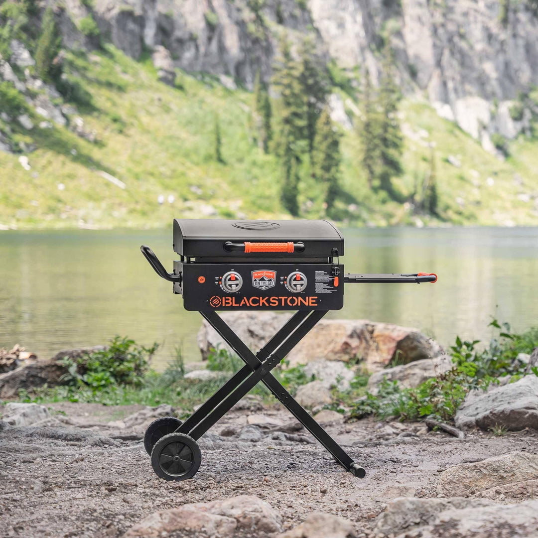 Blackstone on The Go Scissor-Leg Griddle with Hood - 22 in.