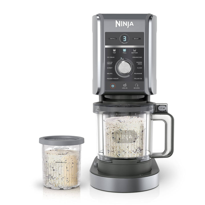Ninja Creami Deluxe 11-in-1 XL Ice Cream Maker - Refurbished - Silver