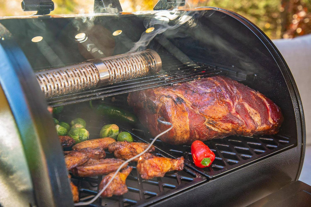Pit Boss Pro 600-sq in Black Pellet Grill | PB600PS1
