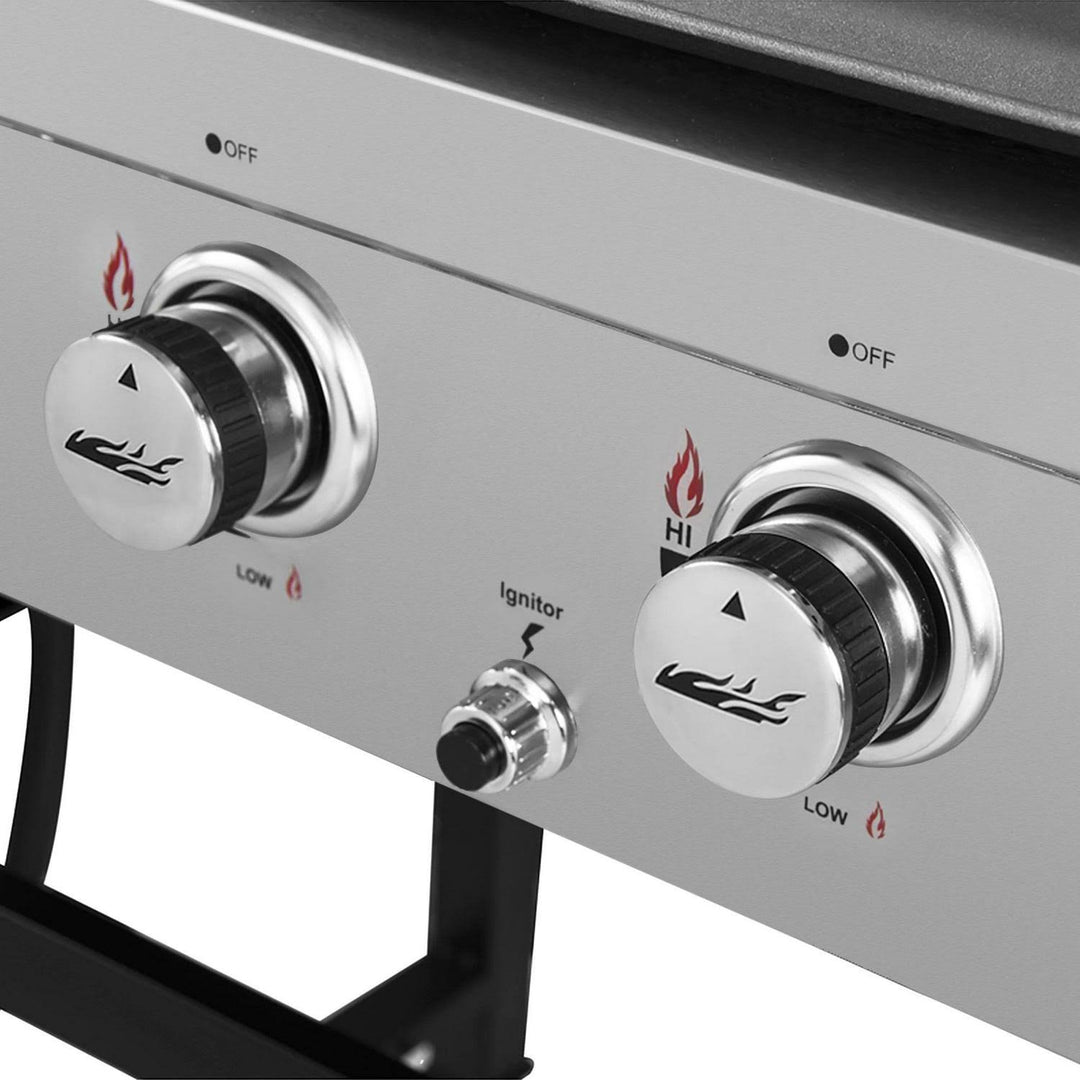 Royal Gourmet GB4001C 4-Burner 52000-BTU Propane GAS Grill Griddle 36L with Cover